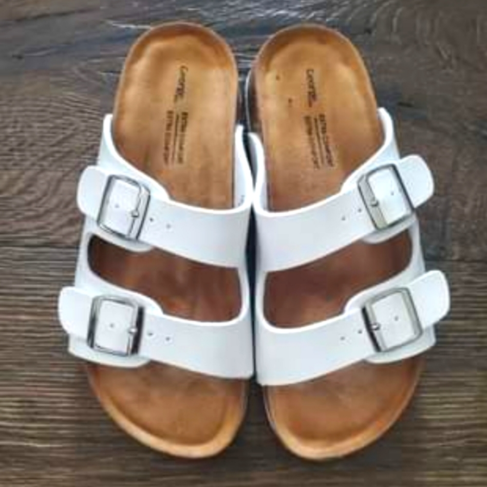 White Sandals